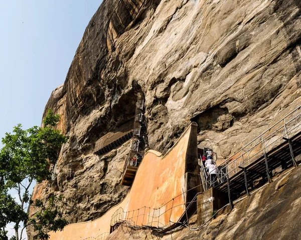 Sigiriya antigua roca en Sri Lanka — Foto de Stock