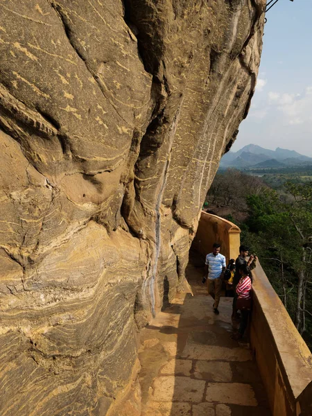 Sigiriya antigua roca en Sri Lanka — Foto de Stock