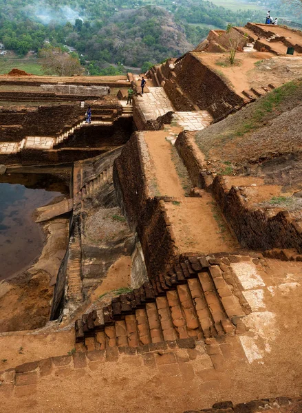 Sigiriya Ancient Rock i Sri Lanka — Stockfoto