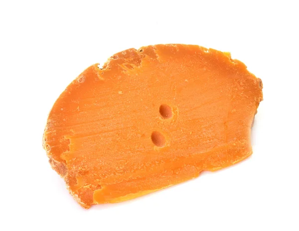 Mimolette cheese in studio — Stock Photo, Image