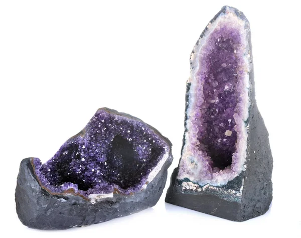 Purple amethyst — Stock Photo, Image