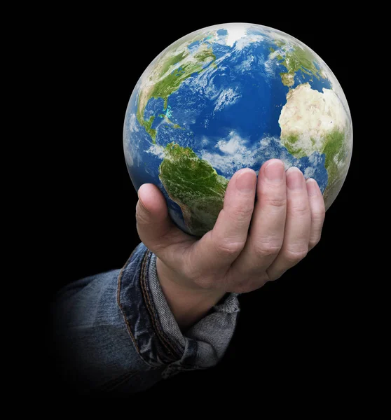 Globe Hand — Stock Photo, Image