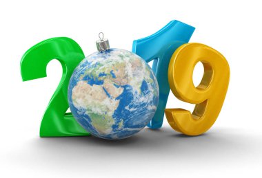 Küre ile 2019. Görüntü kırpma yolu ile.