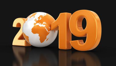 Küre ile 2019. Görüntü kırpma yolu ile.