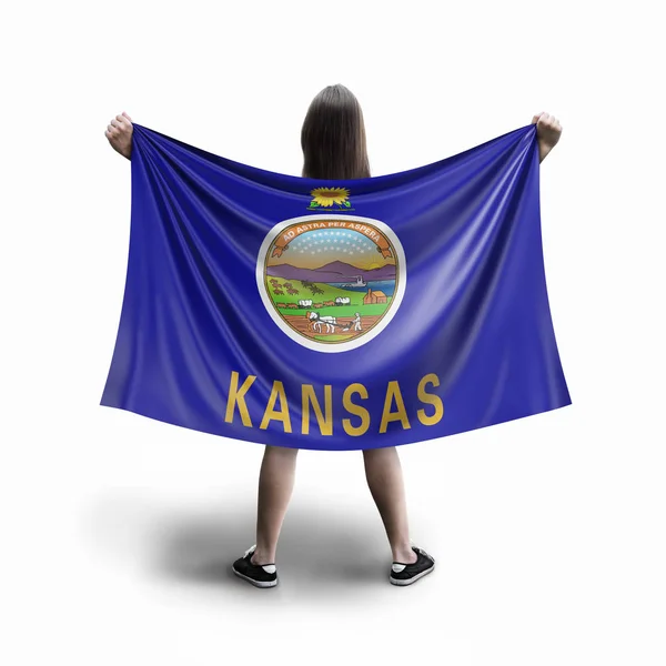 Drapeau Femmes Kansas — Photo