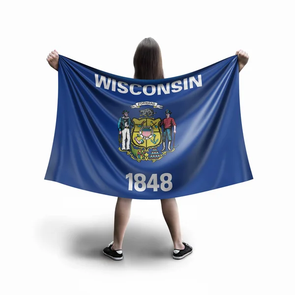 Drapeau Femmes Wisconsin — Photo