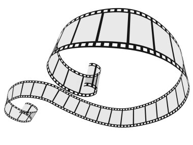 Beyaz 3d film şerit