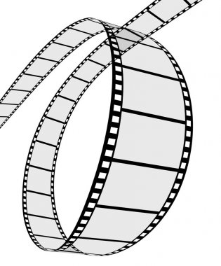 Beyaz 3d film şerit