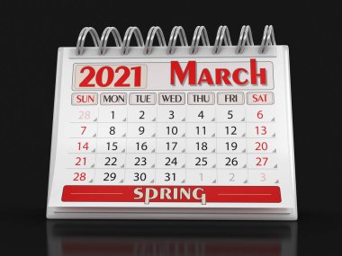 Takvim - Mart 2021 (kırpma yolu dahil)