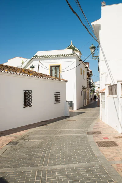 Casco Antiguo Nerja Málaga Andalucía España — Foto de Stock