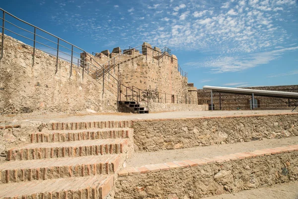 Ancient Arab Salobrena Castle Mediterranean Sunlight — Stock Photo, Image