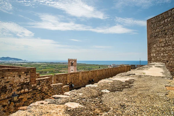 Costa Granada Vista Dal Castello Salobrena — Foto Stock