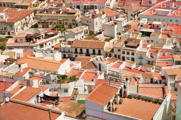 Casco Antiguo Salobreña Visto Desde Castillo —  Fotos de Stock