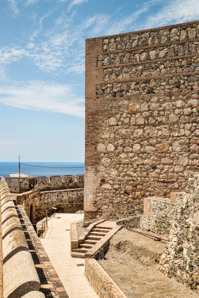 Granada Coastline Seen Salobrena Castle — Stock Photo, Image