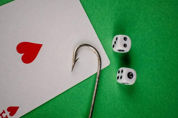 Gambling addiction concept — Stock Photo, Image