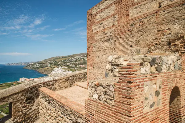 Costa Turística Salobreña Vista Desde Castillo —  Fotos de Stock