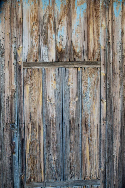 Madera Envejecida Una Puerta Vieja —  Fotos de Stock