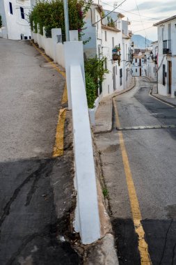 Olarak görülen Altea eski kasabadan onun tepe