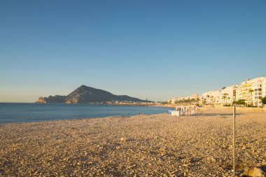 Görünüm Altea çare sabah, Costa Blanca, İspanya