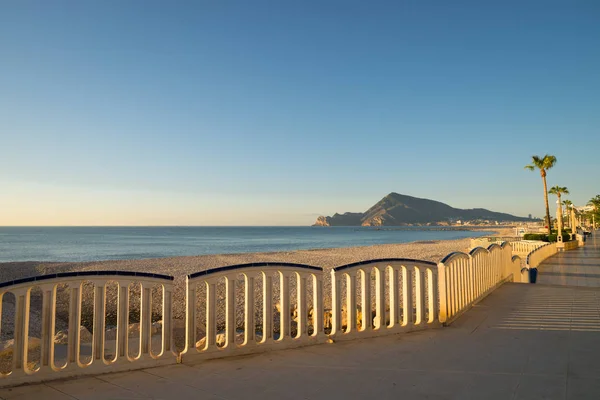 Altea Resort Einem Sonnigen Morgen Costa Blanca Spanien — Stockfoto