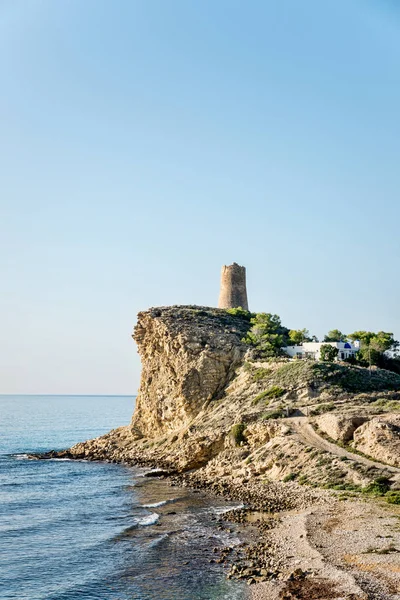 Costa Blanca Spanya Avrupa Nın Sakin Mediterranean Sular — Stok fotoğraf