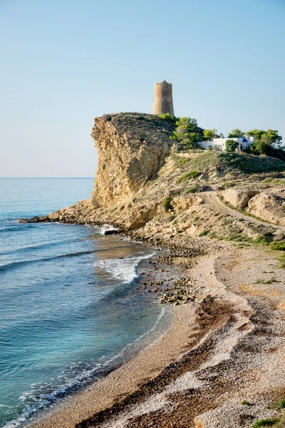 Calm Mediterranean Waters Costa Blanca Spain Europe — Stock Photo, Image