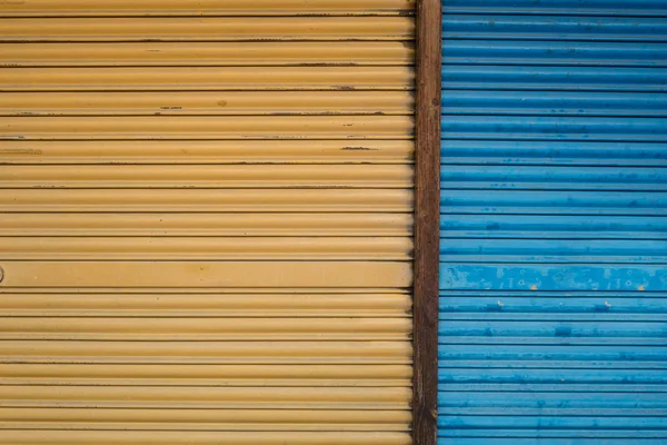 Full Frame Take Old Metal Shutter — Stock Photo, Image