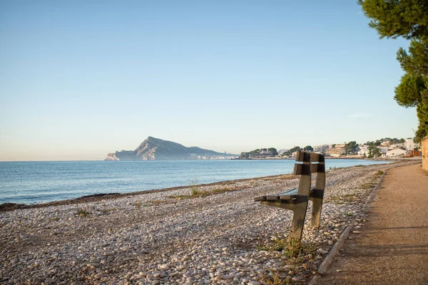 Altea plážová promenáda — Stock fotografie