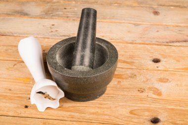 Ağır taş harç ve havaneli vs modern blender, eski vs yeni bir konsept