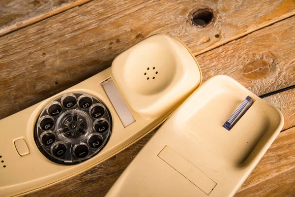 Telefone de discagem velho — Fotografia de Stock