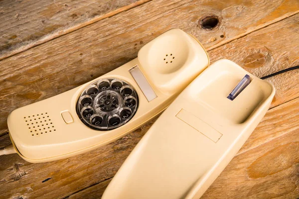 Telefono vecchio quadrante — Foto Stock