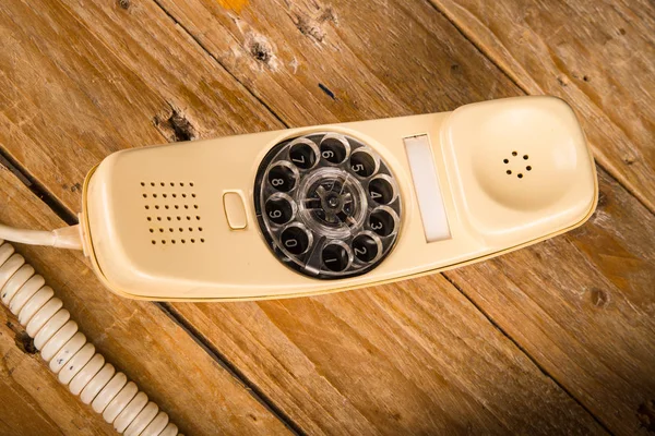 Starý dial telefon — Stock fotografie