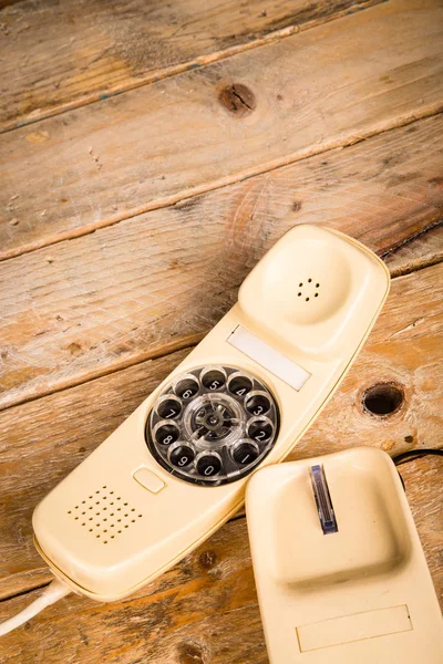 Telefono vecchio quadrante — Foto Stock