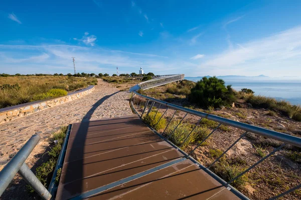 Aussichtspunkt des Leuchtturms Santa Pola — Stockfoto