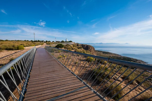 Aussichtspunkt des Leuchtturms Santa Pola — Stockfoto