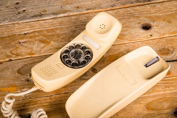 Starý dial telefon — Stock fotografie