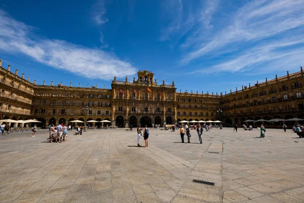 Plaza Mayor, Саламанка — стоковое фото