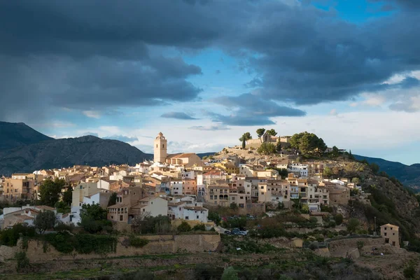 西班牙埃利坎特 科斯塔布兰卡山地村 — 图库照片