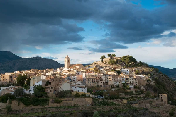 Scenic Costa Blanca Mountain Villiage Polop Alicante España — Foto de Stock