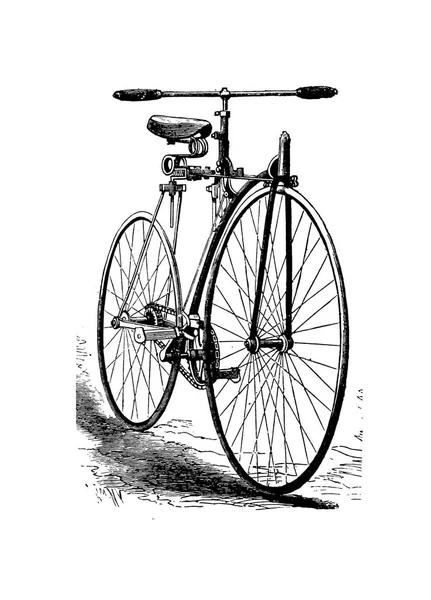 Illustration Bicycle Old Image — Stock Photo, Image