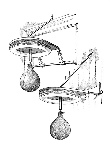Tema Del Boxeo Imagen Antigua — Foto de Stock