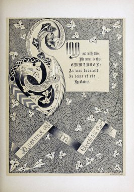 Noel ve yeni yıl konulu Retro illüstrasyon