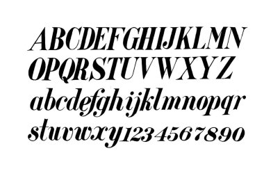 Retro yazı tipi. Retro ve eski görüntü