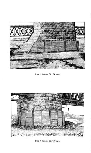 建筑和工程 复古插图 — 图库照片