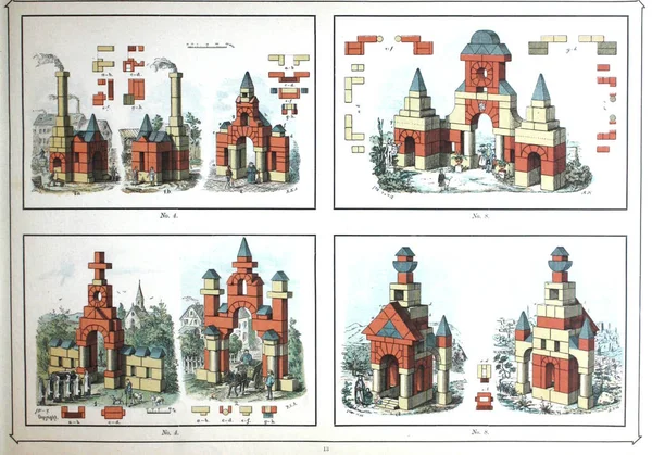 Die Architektur Des Mittelalters — Stockfoto
