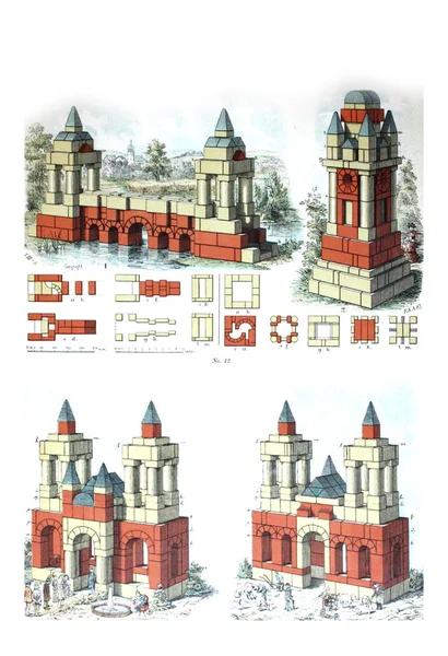Architectuur Van Middeleeuwen — Stockfoto
