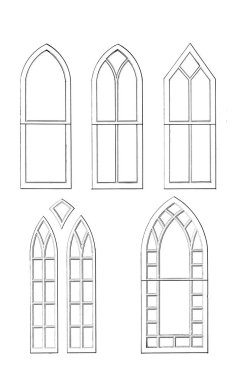 Retro illüstrasyon. Sanat ojects izole.