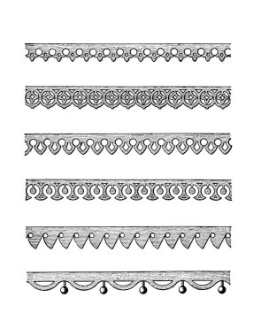 Retro illüstrasyon. Beyaz arka plan üzerinde izole.