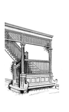 Retro illüstrasyon. Beyaz arka plan üzerinde izole.