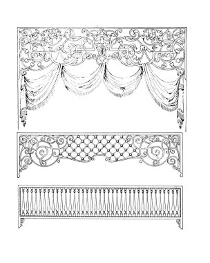 Retro illüstrasyon. Beyaz arka plan üzerinde izole.